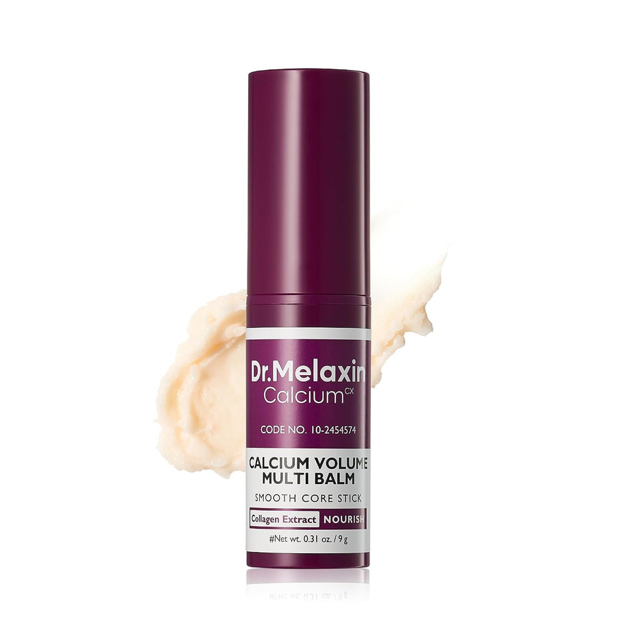 Collagen Multi Balm Stick, Calcium & Adenosine Korean Wrinkle Stick for Eye, Neck & Face, Firming Collagen Stick, under Eye Balm for Dark Circles & Depuffing, Korean Skin Care, 0.31 Oz