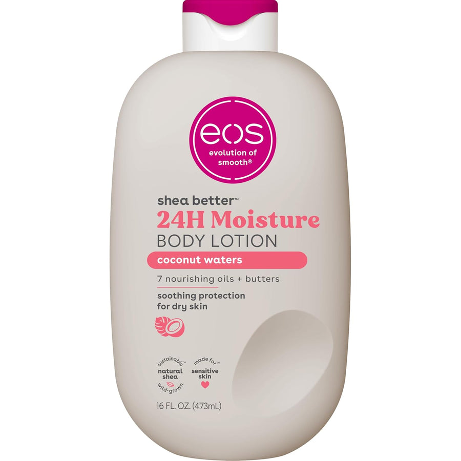 Shea Better Body Lotion- Coconut Waters, Natural Shea Butter, 16 Fl Oz