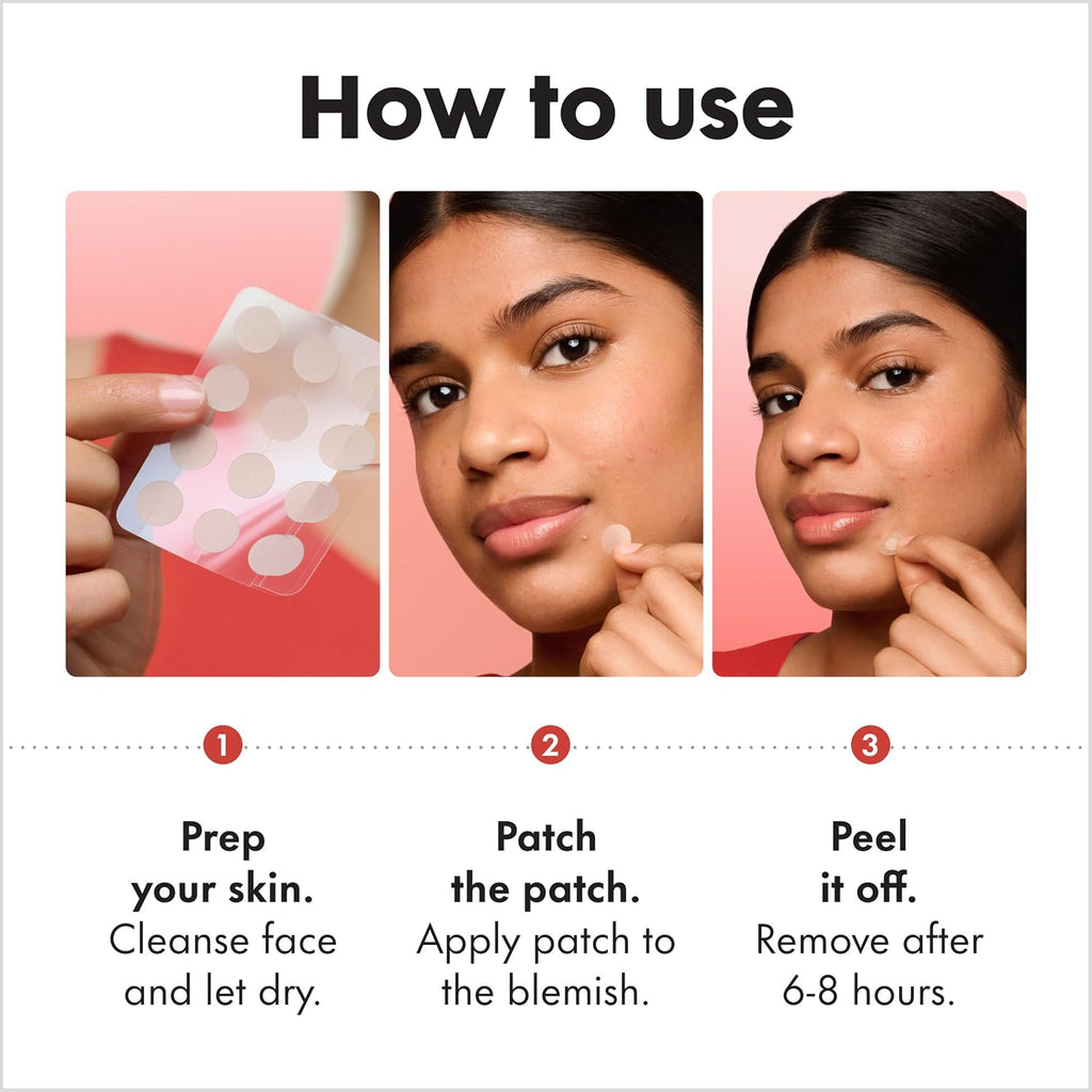 Hero Cosmetics Original Nighttime Acne Pimple Patches, 36 Ct