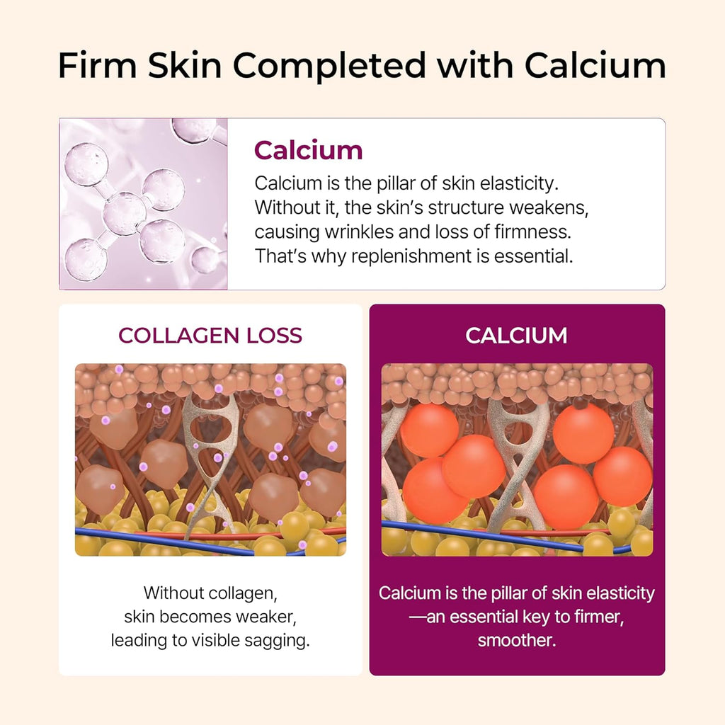 Collagen Multi Balm Stick, Calcium & Adenosine Korean Wrinkle Stick for Eye, Neck & Face, Firming Collagen Stick, under Eye Balm for Dark Circles & Depuffing, Korean Skin Care, 0.31 Oz