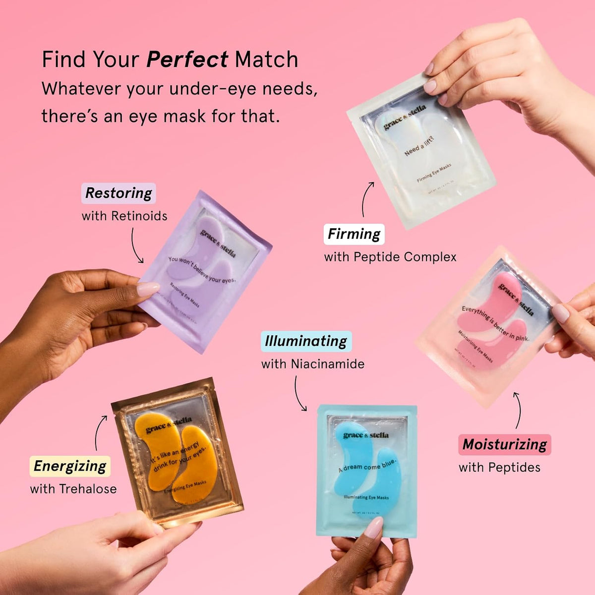 Award Winning Eye Patches for Puffy Eyes - Birthday Gifts for Women - under Eye Mask for Dark Circles and Undereye Bags - Gifts for Mom - Vegan Cruelty-Free Self Care (24 Pairs, Gold)