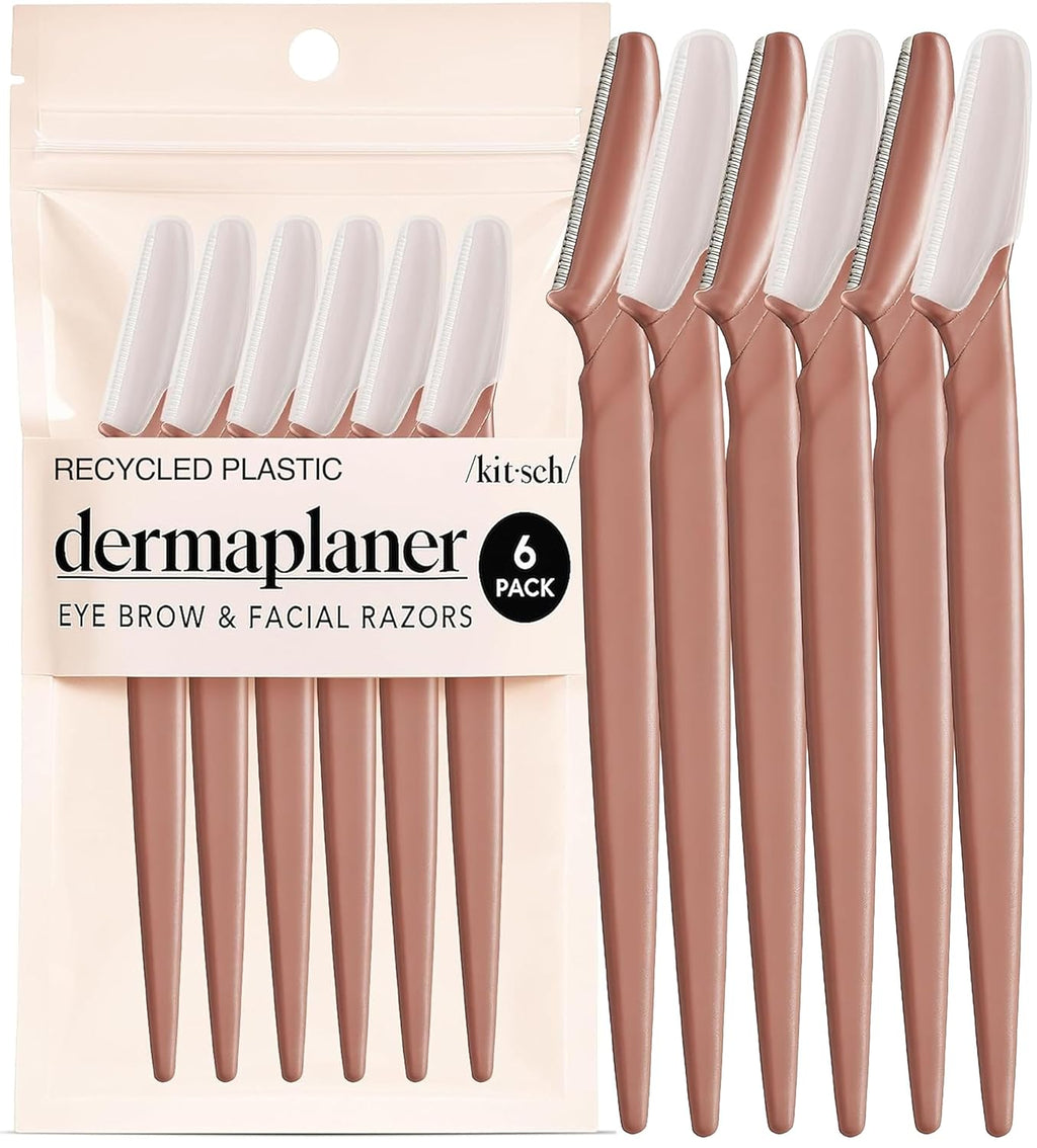 Dermaplane Razor for Women Face – Terracotta, 6 Pcs